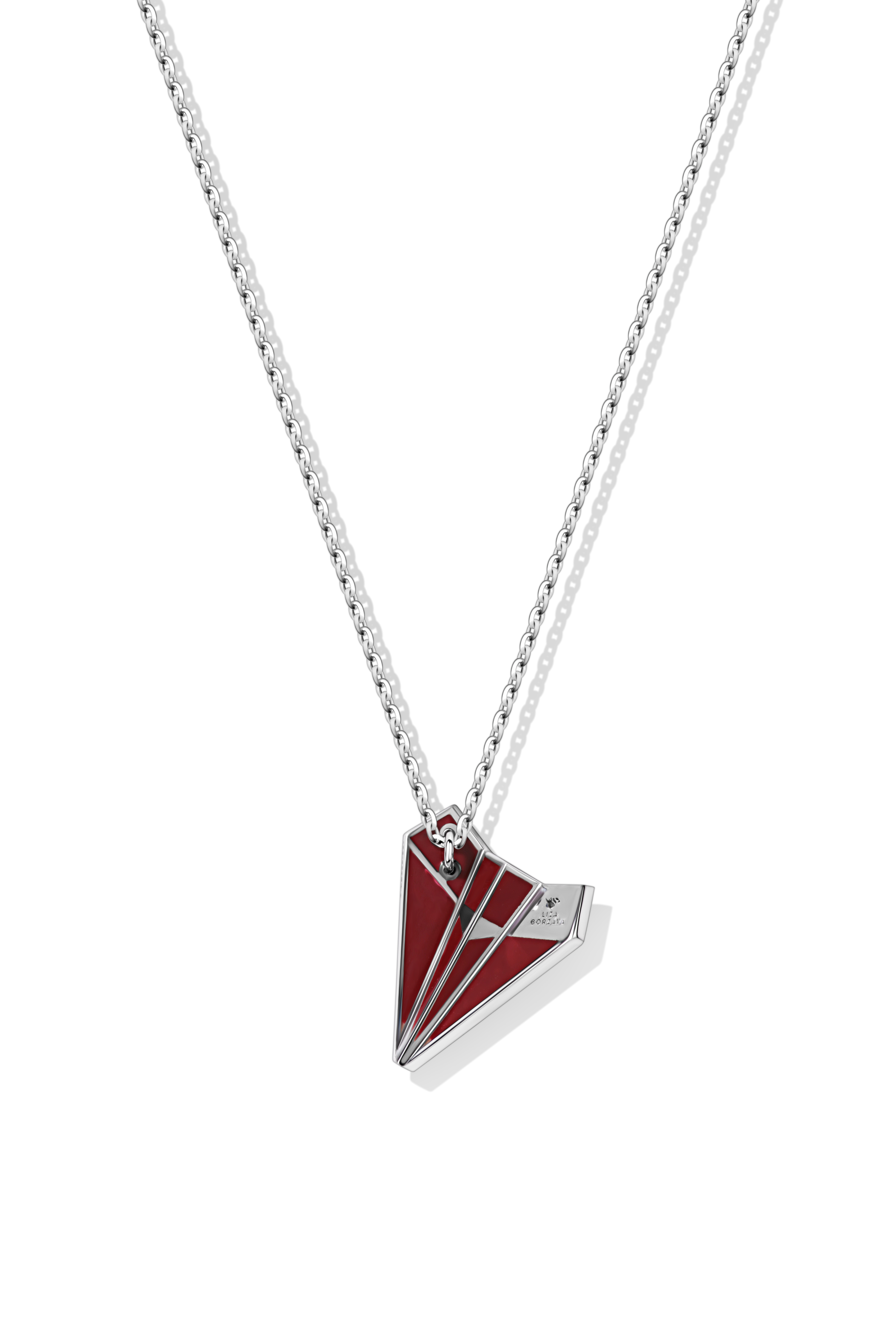 Airplane pendant High Ceram Burgundy