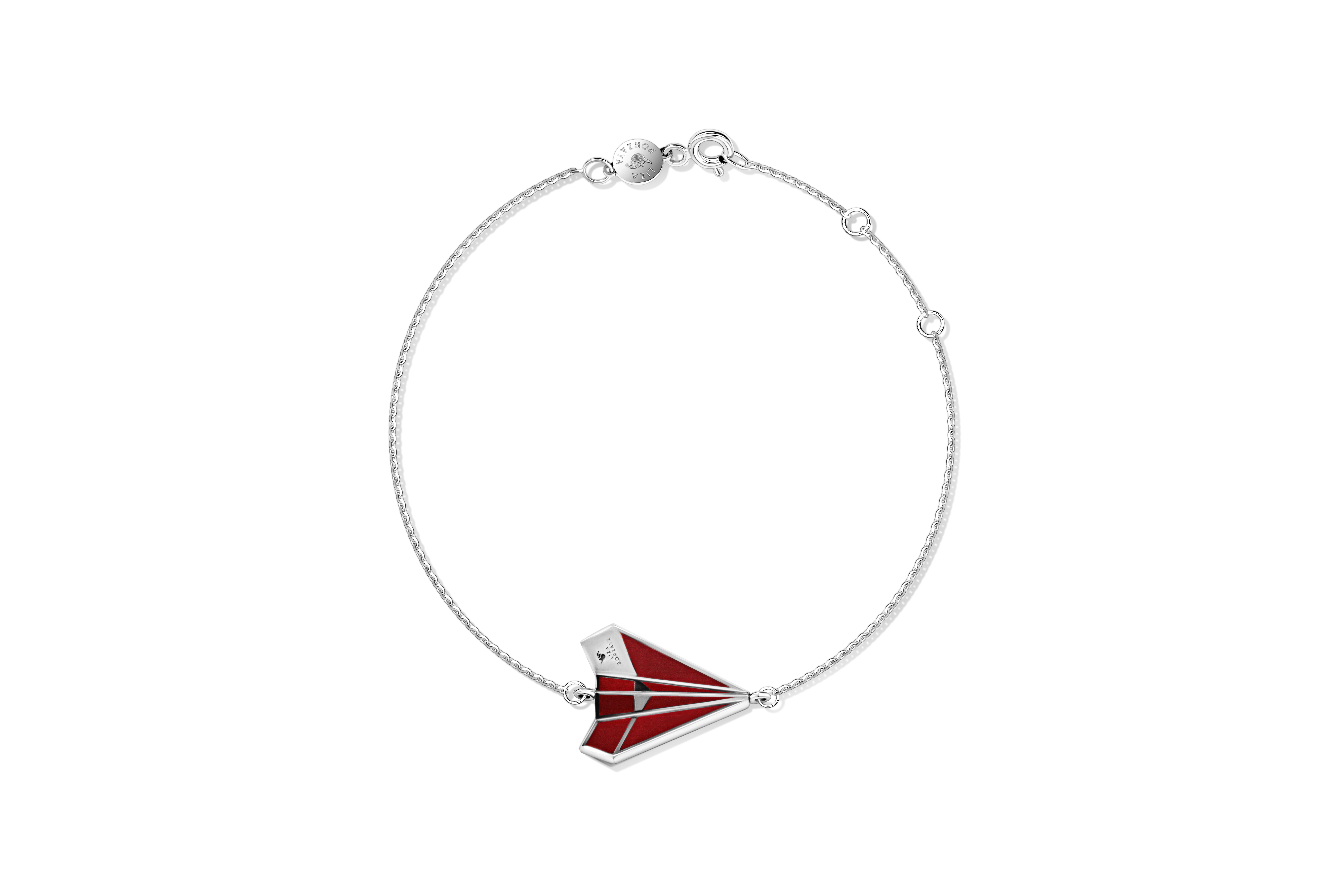 Airplane bracelet High Ceram Burgundy