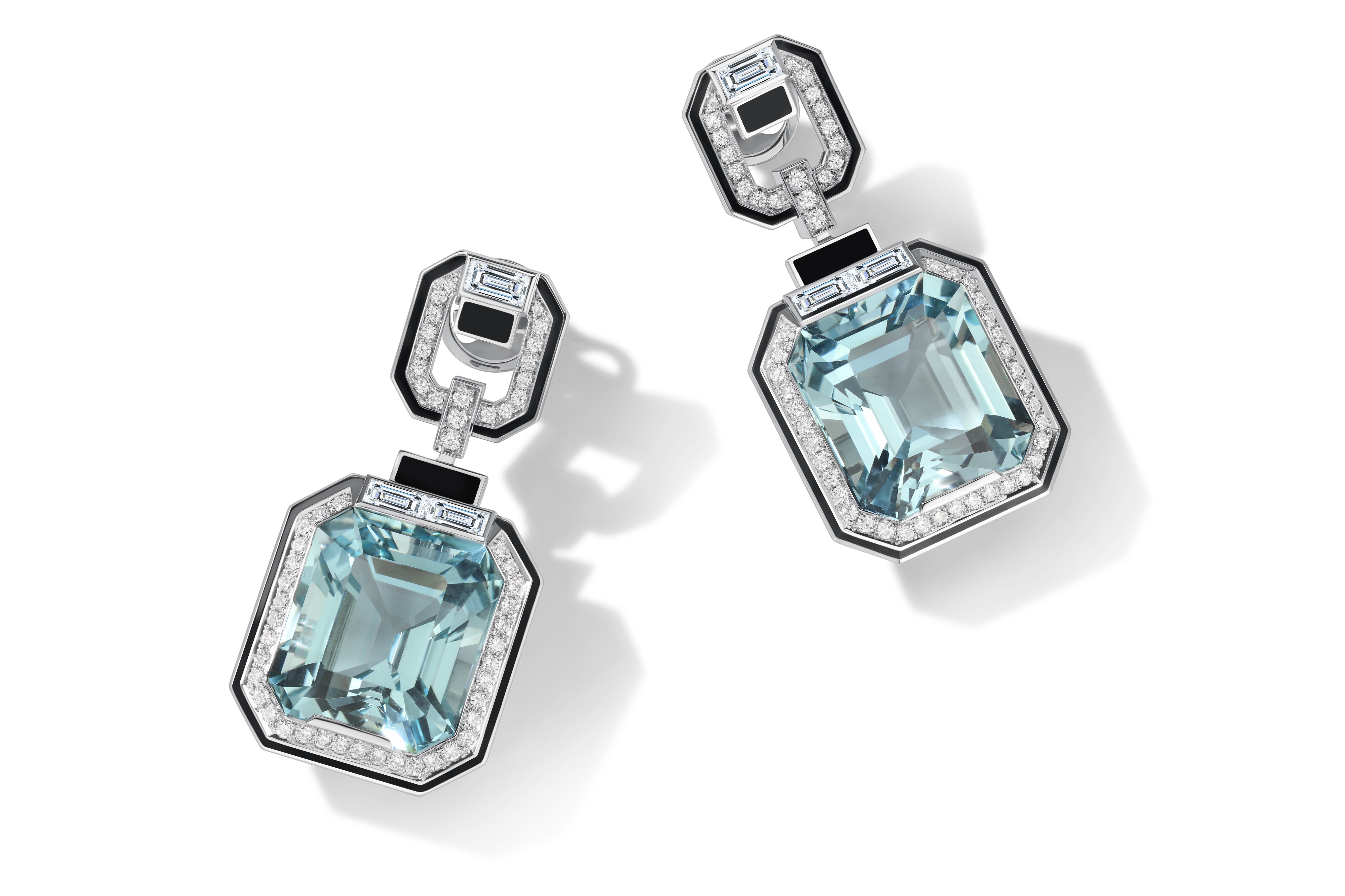 Aquamarin earrings