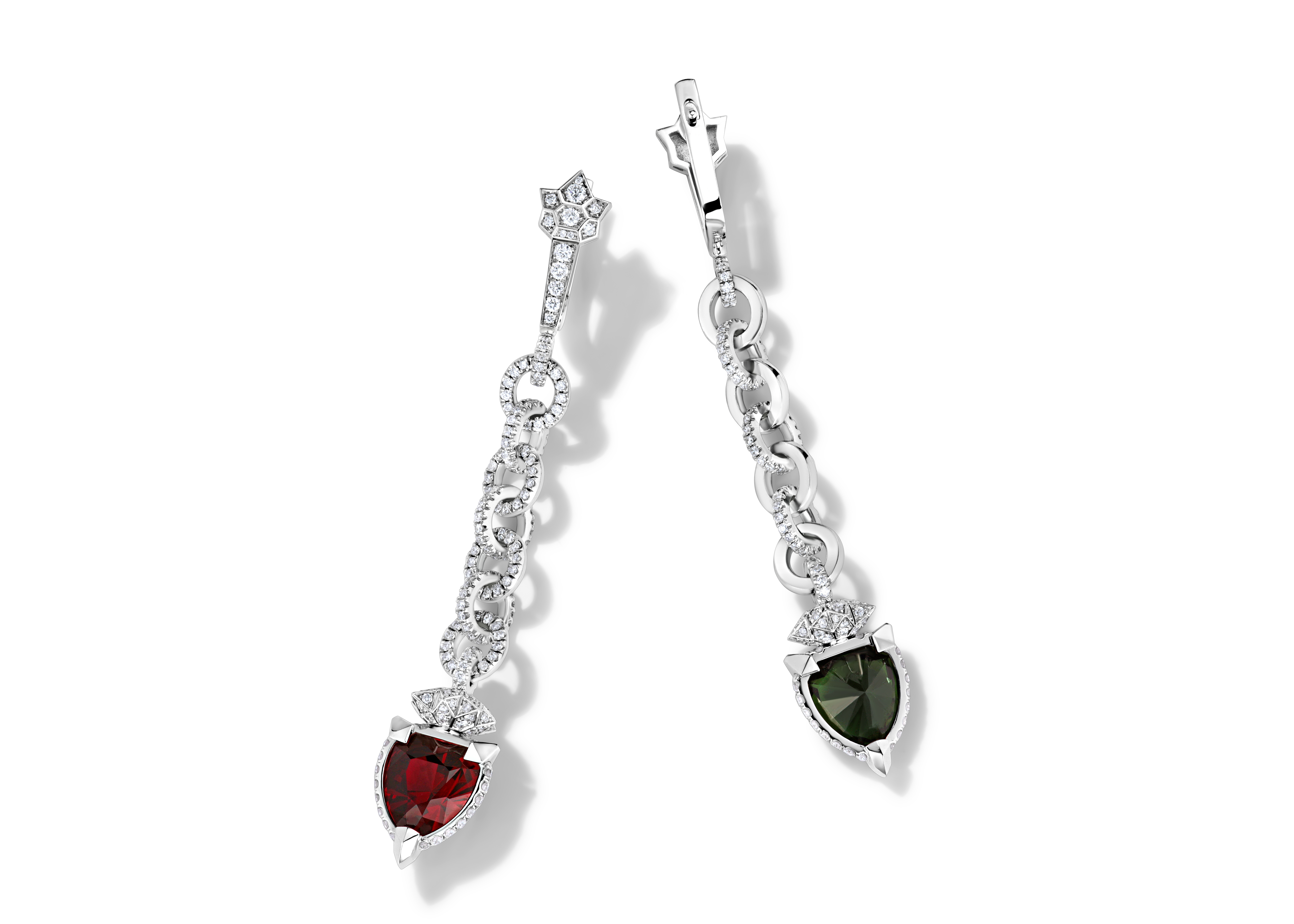 Earrings “Shields”
