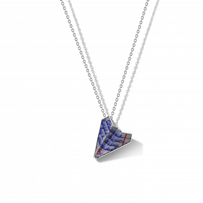 Paper airplane on a chain "Essay"