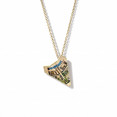 Chain pendant "Magazine Crocodile"